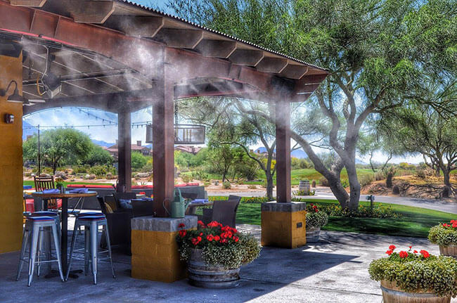 business patio mists in arizona